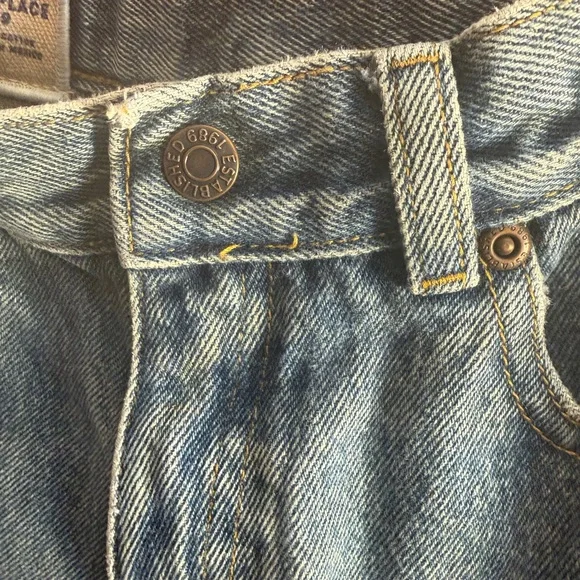 The Children's Place Men's Light Blue Relaxed Jeans - Picture 5 of 11